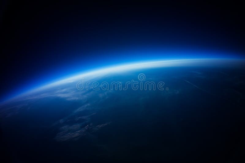 Real Photo - Near Space photography - 20km above ground vector illustration Real Photo - Near Space photography - 20km above ground vector illustration