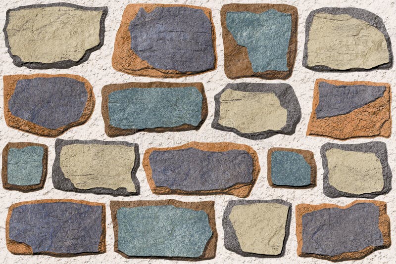 Elevation Tile Design for Wall Tile Design Company Stock Photo Image