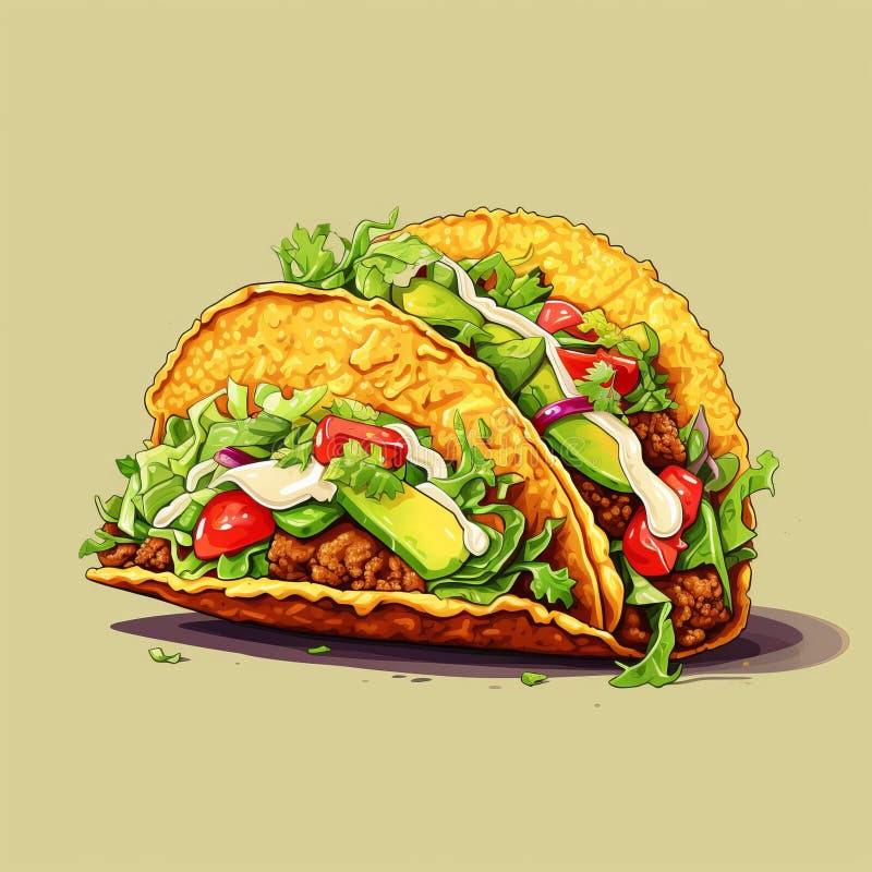 pixel arte ilustração taco. pixelizada taco. mexicano taco Comida ícone  pixelizada para a pixel arte jogos e ícone para local na rede Internet e  vídeo jogo. velho escola retrô. 27303559 Vetor no