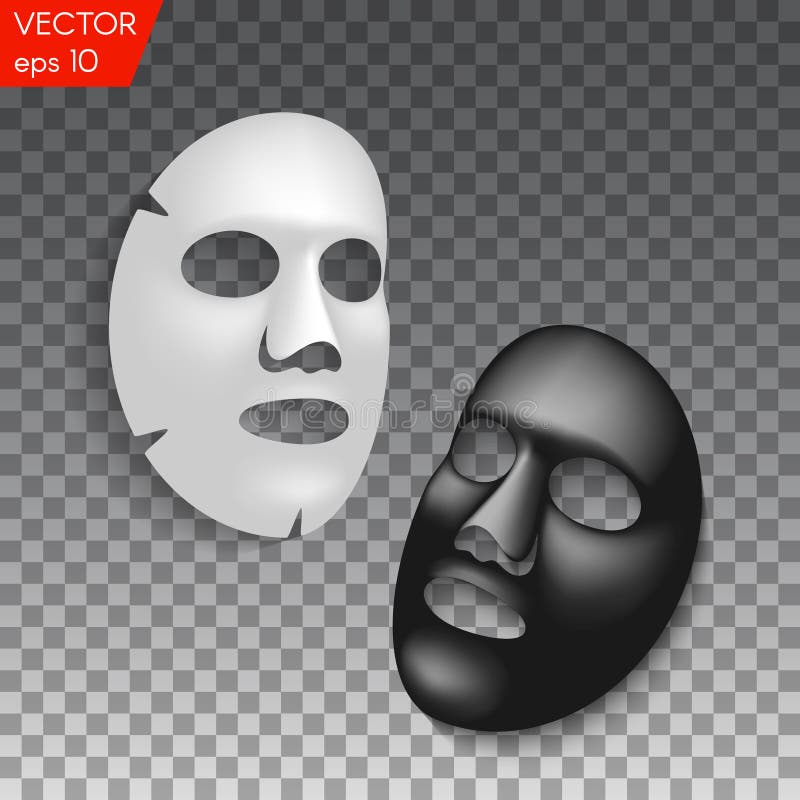 Download Facial Sheet Mask Sachet Package Mockup. Vector Realistic ...