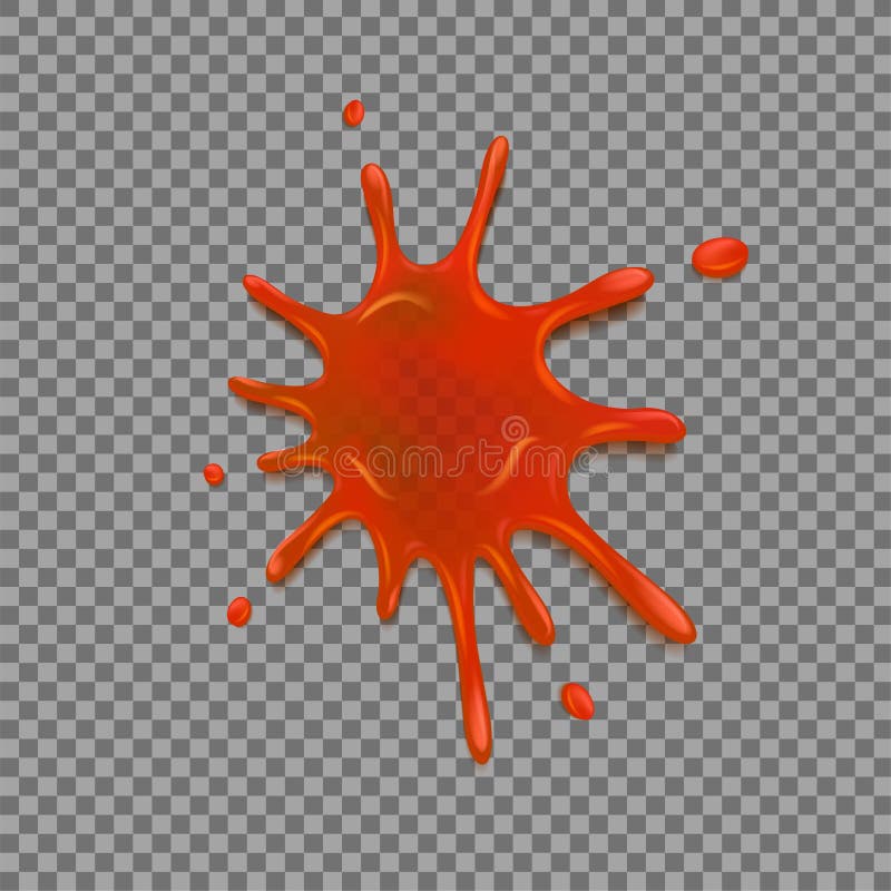 Realistic blood spatter stock vector. Illustration of color - 212277129