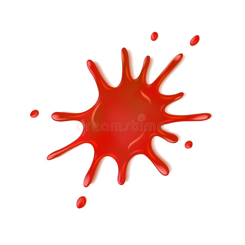 Realistic blood spatter stock vector. Illustration of abstract - 210087181