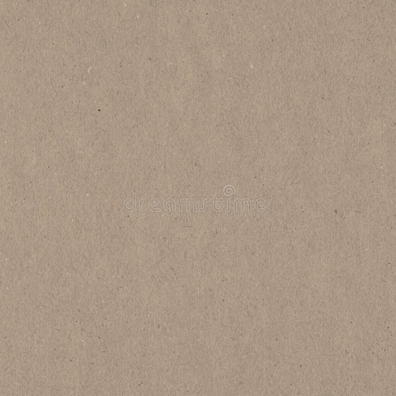 Realistic Brown Kraft Paper Texture, Pattern Stock Illustration