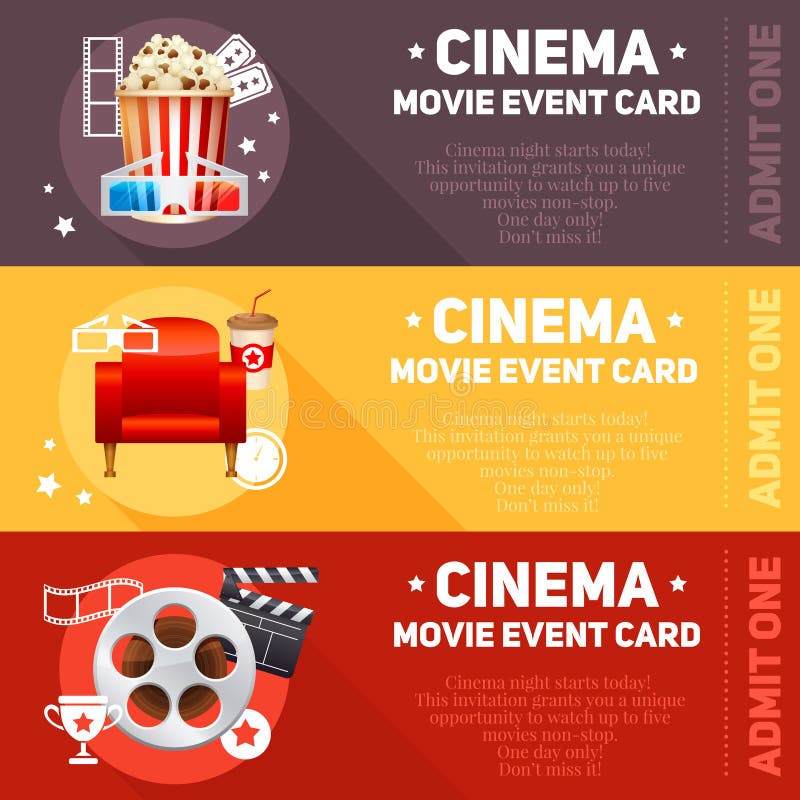 Realistic cinema movie poster vector illustration Realistic cinema movie poster vector illustration