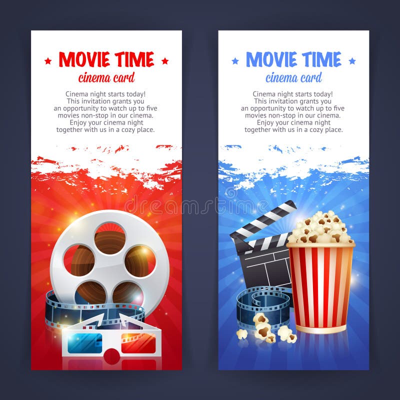 Realistic cinema movie poster template royalty free illustration Realistic cinema movie poster template royalty free illustration