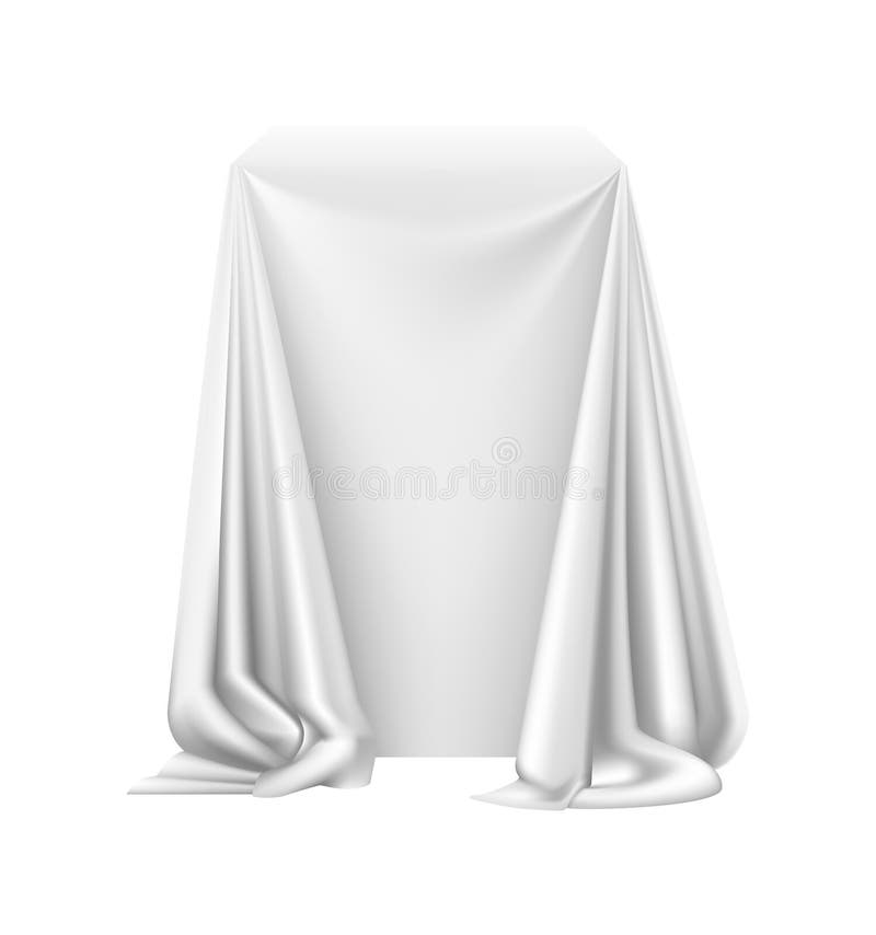 Realistic Cloth Covered Object Stock Illustration Illustration of