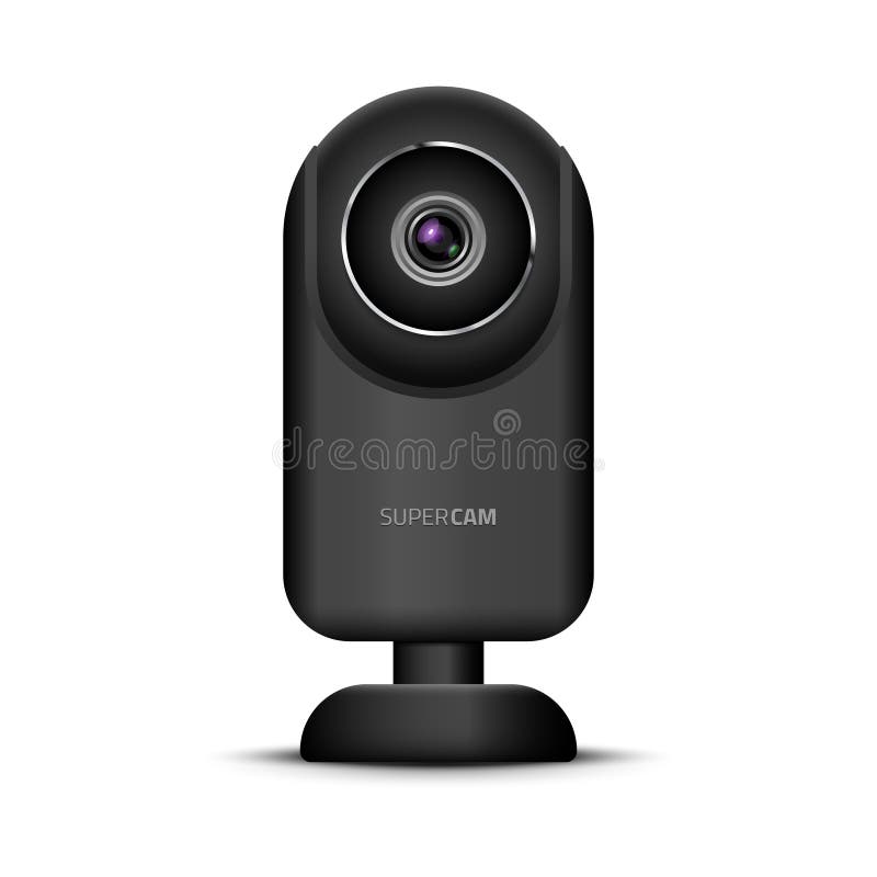 Web cam computer device Royalty Free Vector Image