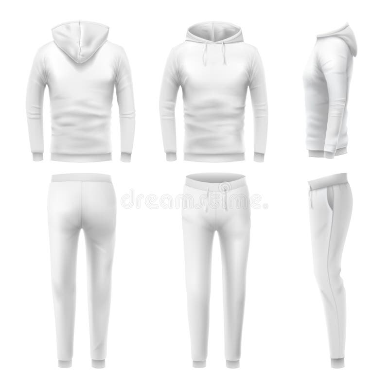 Mens Jogger Tracksuit 2 Piece Casual Pants Hoodie Sweatsuit Sweatshirt Set  | eBay