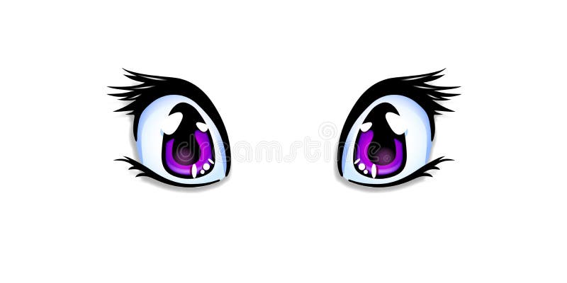 Anime Character Girl PNG Transparent, Cartoon Animation Character Girl  Purple Eyes, Anime, Character, Eye PNG Image For Free Download