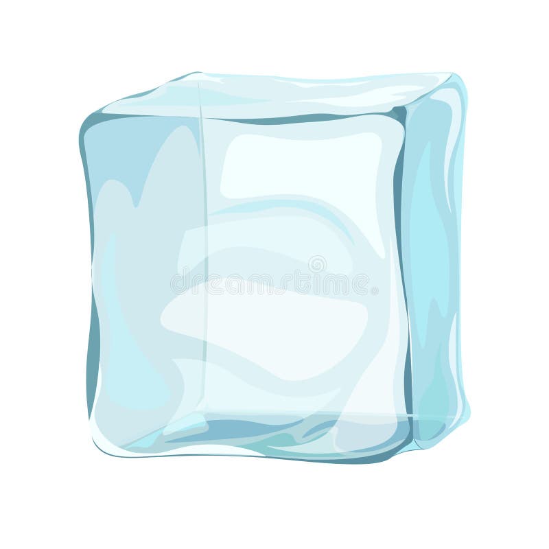 Realistic Ice cubes vector royalty free illustration