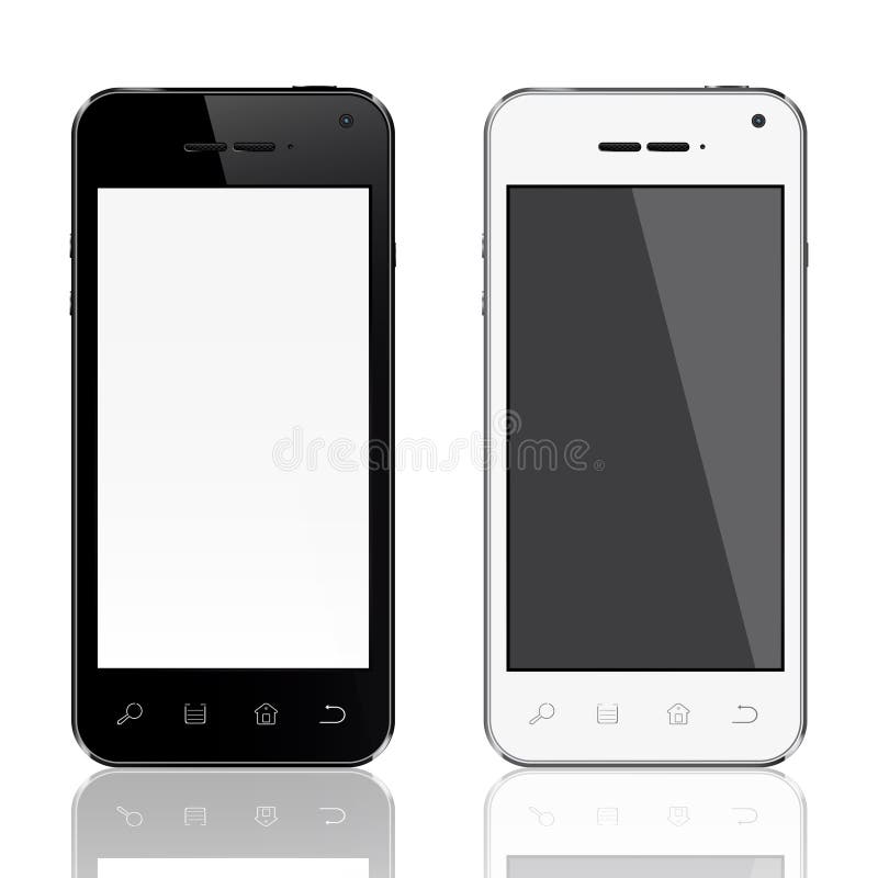 Realistic Mobile Phone Template Stock Illustration Illustration of