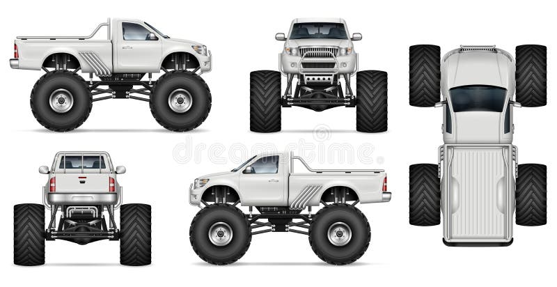 Bigfoot Is A Monster Truck, Bigfoot, Truck, Car PNG and Vector with  Transparent Background for Free Download