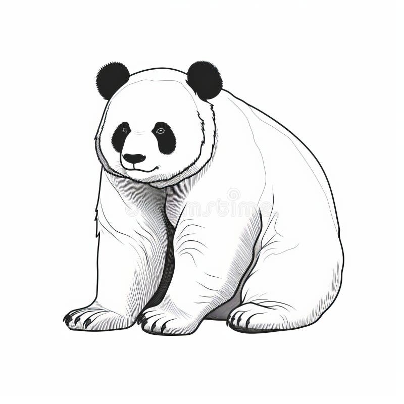 pintura panda  Panda drawing, Panda sketch, Panda art