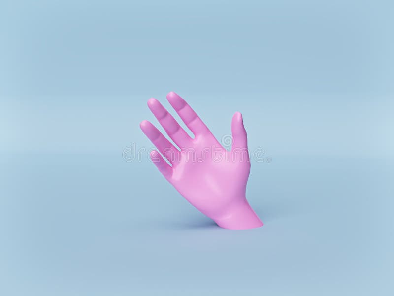 Почему руки розовые