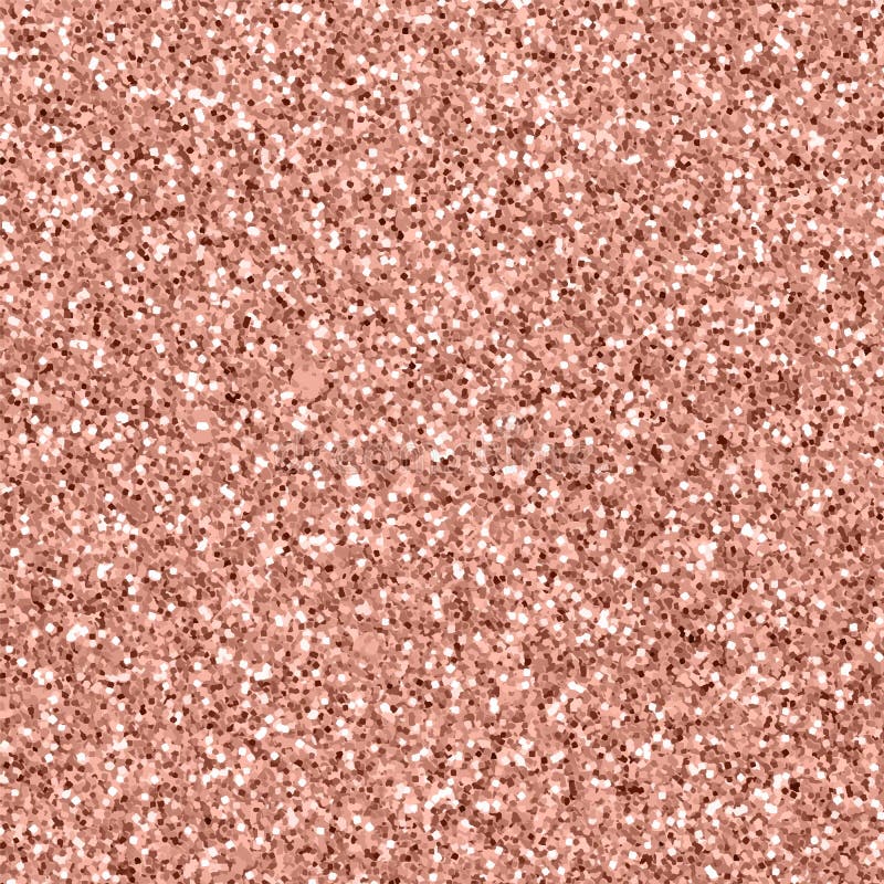 Rose Gold Realistic Glitter Background vector illustration