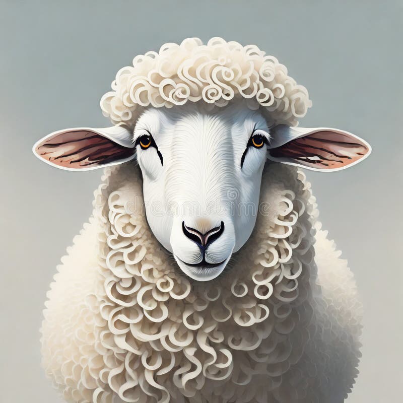 Sheep Art - Drawing Skill