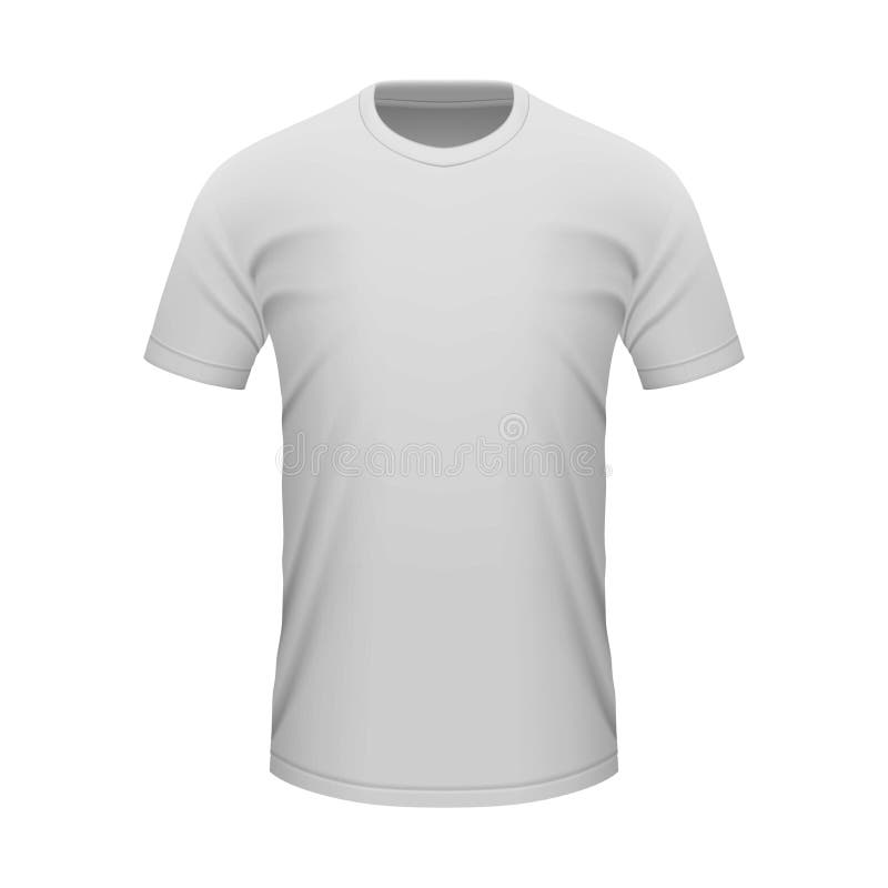 Realistic Shirt Template for Soccer Jersey Stock Vector - Illustration ...