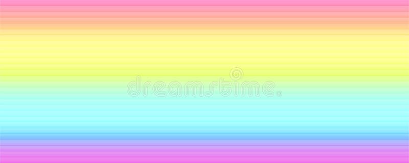 Realistic Spectrum Colour Rainbow, Rain Bow Texture Background vector illustration