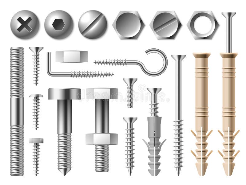 Different Types of Fasteners & Their Uses - Crane Point Industrial LLC