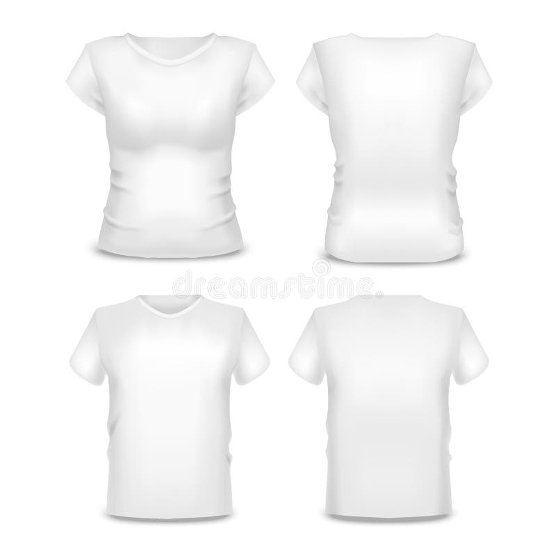 T-shirt Cap Mockup Set, Realistic Style Stock Vector - Illustration of ...