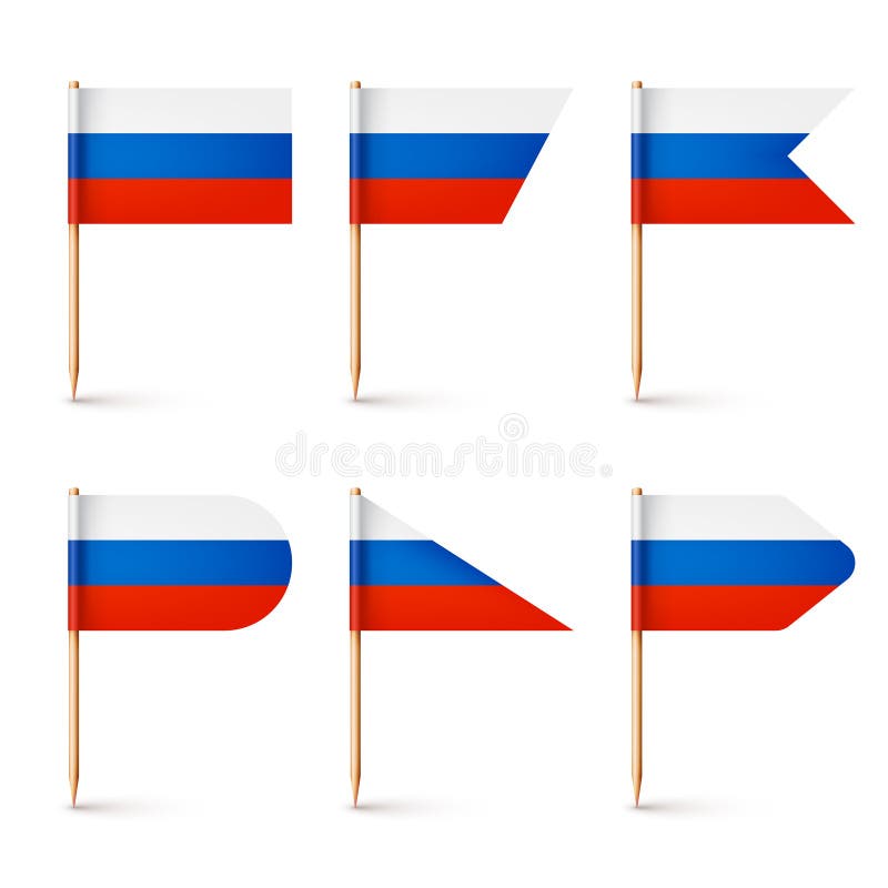 Premium Vector  Russia flag national realistic flag of russian federation