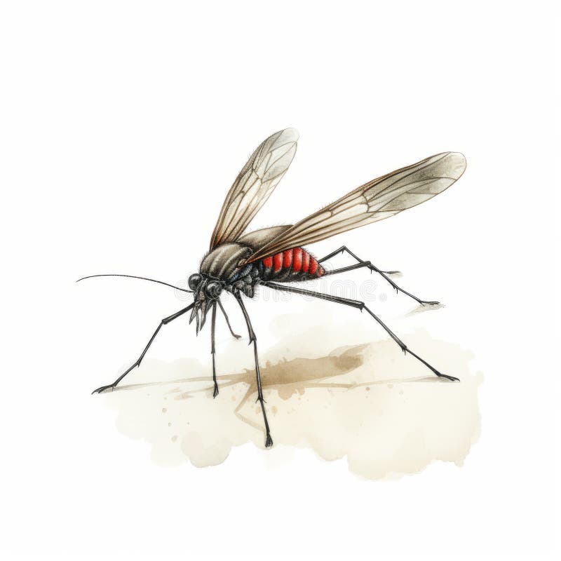 How to Draw a Mosquito - YouTube