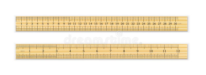 Drafting Tools on an Oak Desk Stock Vector - Illustration of angle,  centimeter: 4827057