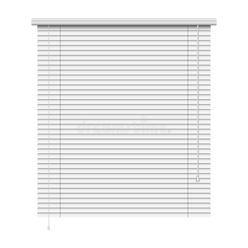 Realistic home related blinds isolated on white background. Realistic home related blinds isolated on white background.