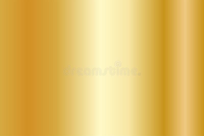 Realistisk guld- textur Skinande lutning för metallfolie