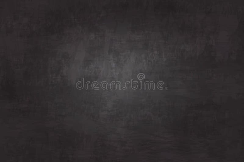 Realistycznej ilustraci chalkboard tekstury szczegółowy tło czarny kolor Wizerunek dla edukaci pojęcia royalty ilustracja