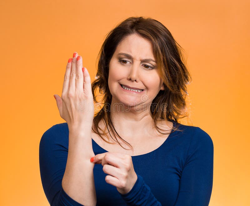 Reality Check Gesture Stock Image Image Of Call Hypnosis 52027665
