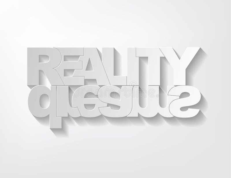 Reality/dreams concept