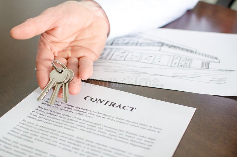 House keys stock photo. Image of flat, opportunity, construction 30039088