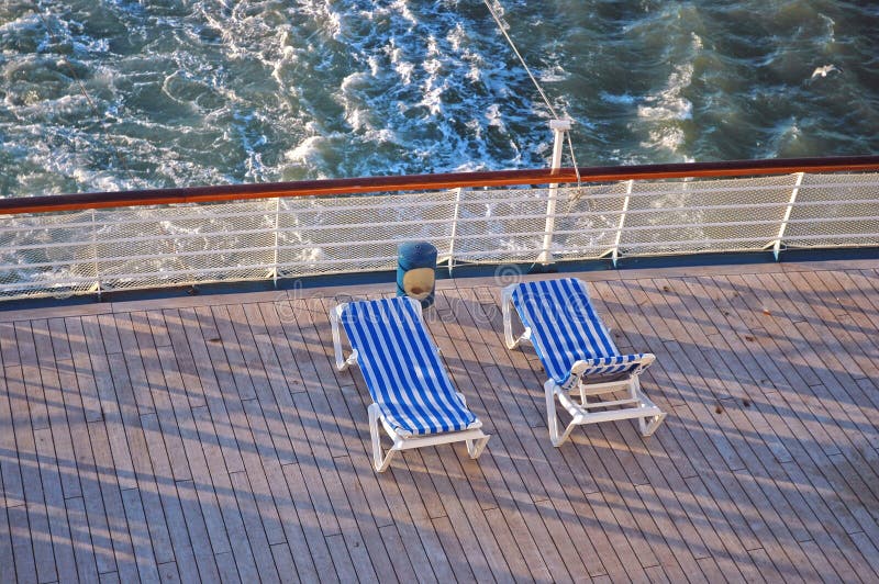 Download Rear Deck Loungers stock photo. Image of recreation, dual - 459624