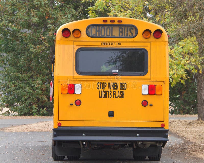 Inside Yellow School Bus