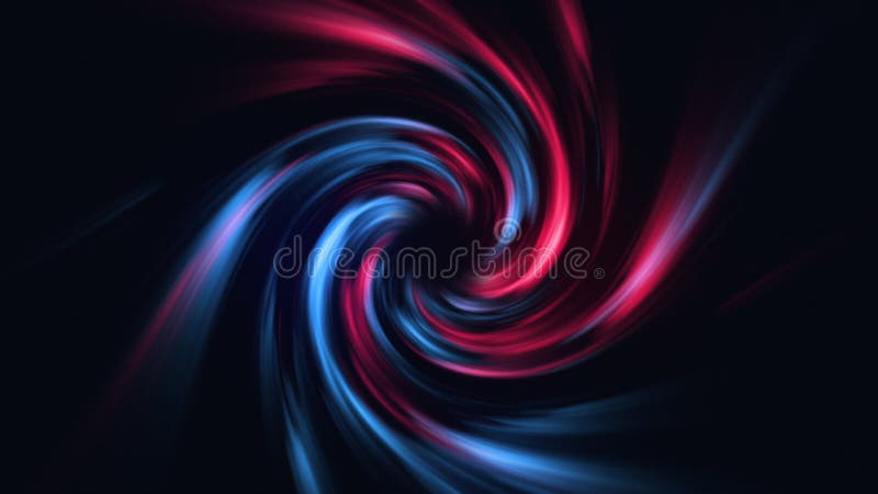 Reb blue energy spiral animation tło z blaskiem