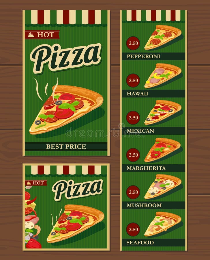 Rebanadas de pizza y de los ingredientes Salchichones, Hawaiian, Margherita, mexicano, mariscos, Capricciosa vintage retro del ve libre illustration Rebanadas de pizza y de los ingredientes Salchichones, Hawaiian, Margherita, mexicano, mariscos, Capricciosa vintage retro del ve libre illustration