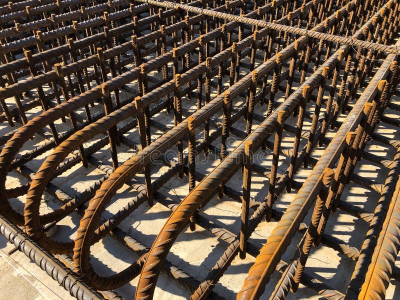 Rebars for Reinforcement Concrete.Metal Framework for Cast in Site