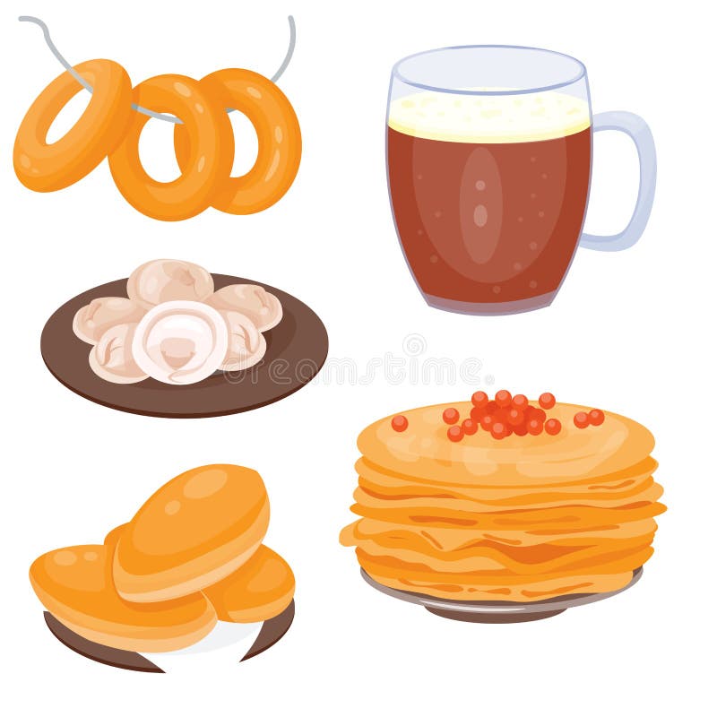 Recepción rusa tradicional de la comida del curso del plato de cultura de la cocina al ejemplo nacional gastrónomo del vector de stock de ilustración Recepción rusa tradicional de la comida del curso del plato de cultura de la cocina al ejemplo nacional gastrónomo del vector de stock de ilustración
