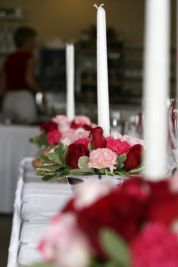 Preparativi per un matrimonio.