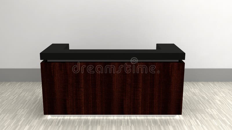 Reception counter