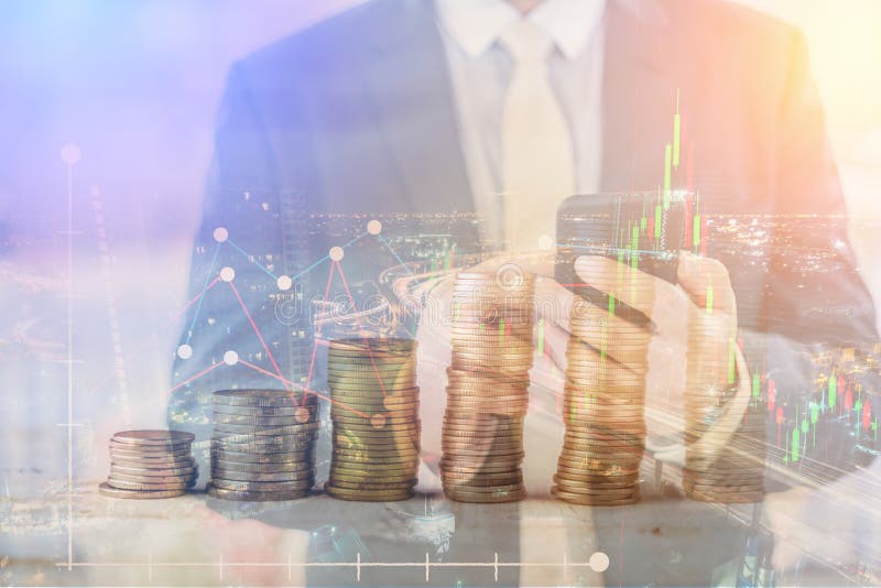 Recesja, globalnej gospodarki kryzysu pojęcie Opadająca akcyjna ocena zdjęcia stock Recesja, globalnej gospodarki kryzysu pojęcie Opadająca akcyjna ocena zdjęcia stock