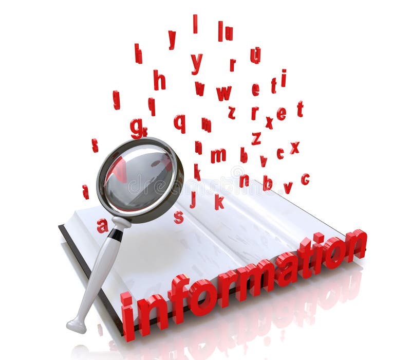Recherche de l'information illustration libre de droits Recherche de l'information illustration libre de droits