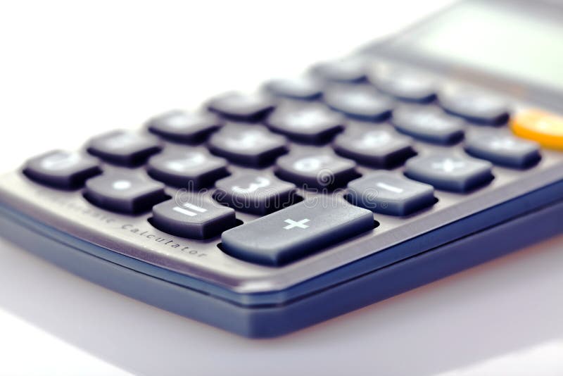 Taschenrechner lizenzfreie stockfotos