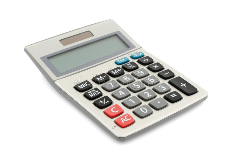 Taschenrechner lizenzfreie stockbilder