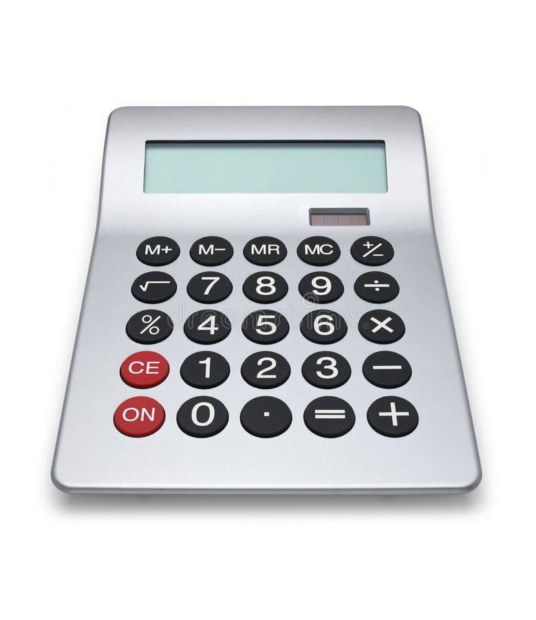 Taschenrechner stockfoto