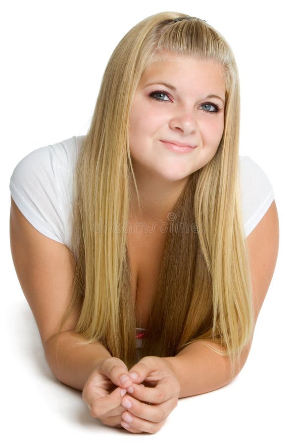 Recht jugendlich Mädchen lizenzfreie stockfotografie Recht jugendlich Mädchen lizenzfreie stockfotografie