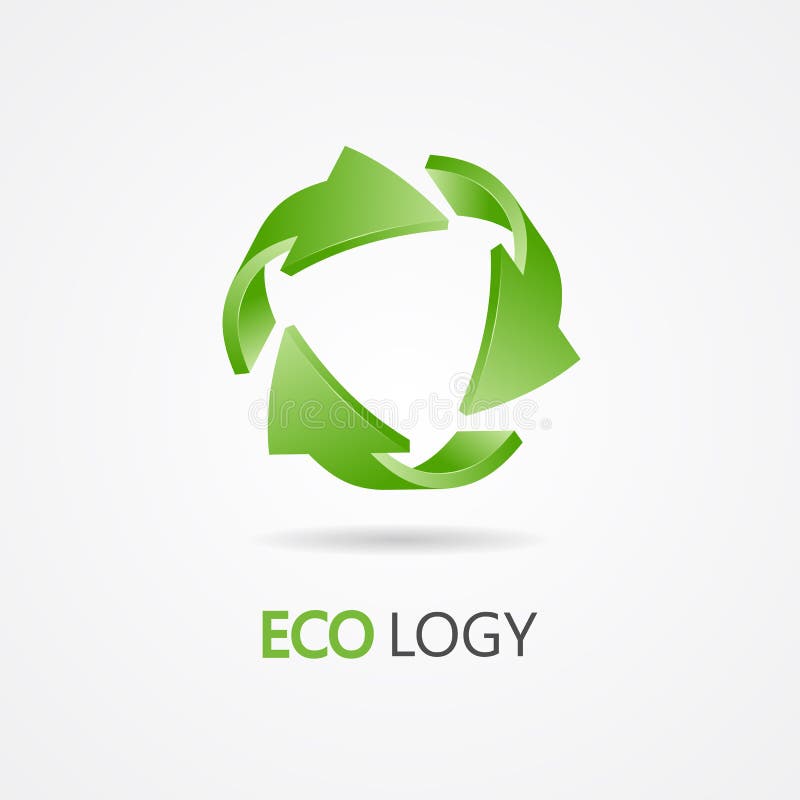 Recicle el símbolo, recicle el logotipo libre illustration Recicle el símbolo, recicle el logotipo libre illustration