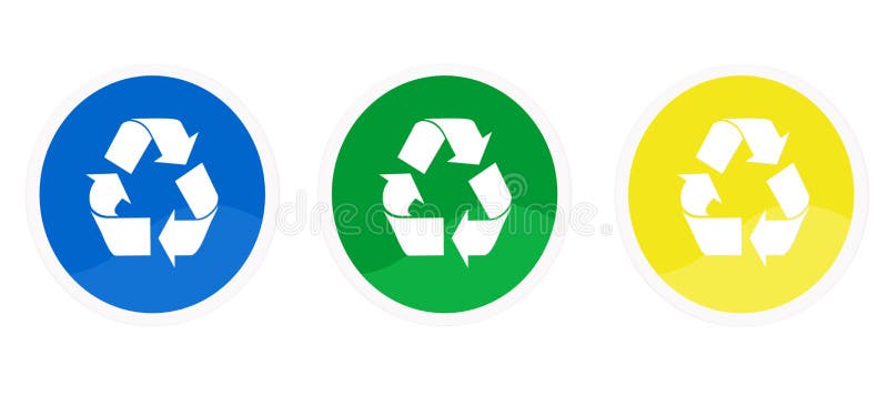 Recicle los iconos libre illustration Recicle los iconos libre illustration