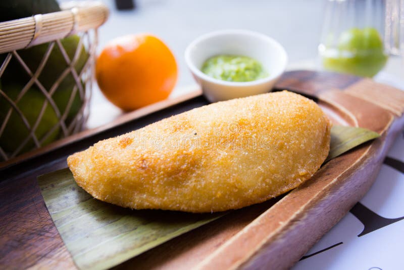 Venezuelan Venezuelan Empanadas are Made from Precooked White or Yellow